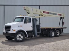 23 Ton, Terex #BT-4792, truck-mounted hydraulic crane, 92" lift, Sterling LT7500 truck, Caterpillar C7 7.2L