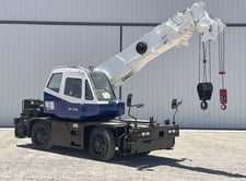 Tadano #GR-150-1-00222, rough terrain crane, 15 ton, 78' lift, Mitsubishi diesel engine, 2015