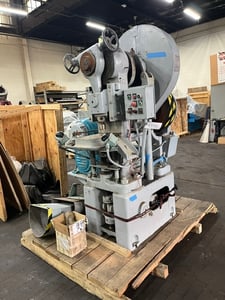 Stokes #R4, powder press, 20 Ton, dual motion, 2-5/8" D, 3" diameter, 15-45 SPM, 5 HP