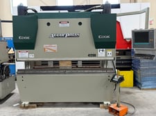 120 Ton Accurpress #Edge-41208, CNC Hydraulic Press Brake, 8' overall, 78" between housing, 10" stroke, 18"