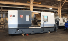 Haas #ST-40, CNC lathe, 35.5" swing, 44" centers, 4" bar, 15" chuck, 12-position turret, 40 HP, 2012