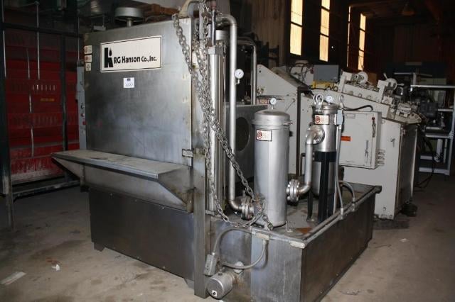RG Hanson #42x12x6.5-W-H-BO-2, Parts Washer