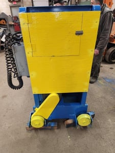 8000 lb. Revolator, coil car, entry type, 14" lift, 28" deck width, 60" max coil O.D., hydraulic motor &