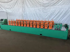14 Stand, Yoder #5K636852, rollformer, 3" arbor diameter, 48" roll space, 25 HP, 15" horizontal spacing