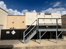 600 KW Caterpillar #C18, diesel generator set, 277/480 Volts, 3-phase, standby, 450 hours, 2019