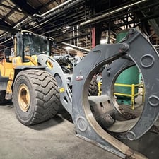 Volvo #L260H, Wheel Loader, Log Forks, 3496 hours, 2023