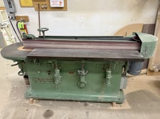 Ekstrom Carlson #112, Oscillating Edge Sander, 11" x 60" table, 58" x 9" platen, 5 HP, 220/440 V., 3 Ph.