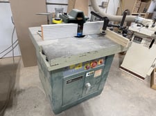 Bridgewood, Sliding Table Spindle Shaper, 5 HP, 3450 RPM, 220 V., 3 Ph.
