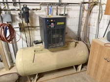 Zeks, tank mount air compressor, w/ Dryer