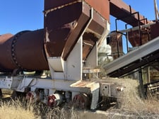 Rotary dryer, 100 ton per hour