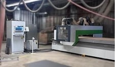 Biesse #Rover-S-1536, woodworking router w/ conveyor