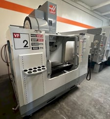 Haas #VF-2D, CNC vertical machining center, 24 automatic tool changer, 30" X, 16" Y, 20" Z, 8100 RPM, #40, 30