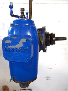 Cincinnati, independent overhead spindle, milling attachment