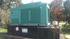 275 KW Cummins #275DFBF, diesel generator set, 277/480 Volts, 435 HP @ 1800 RPM, NT855-G6 engine