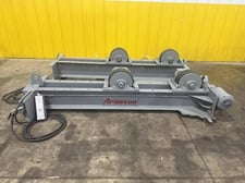 10 Ton, Aronson #WRD1, powered tank turning rolls/drive/idler, 20000 lb., pendant Control