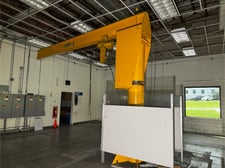 2 Ton, Spanco, jib crane, 480 V., 1987