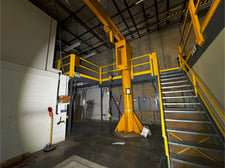 spanco jib crane 2 ton 480 volts