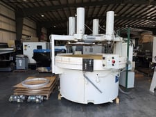 84" Speedfam #84DPAW, lapper/polisher, 80" abrasive surface, 6-50 RPM, 40-500 lb. hold down, (2) 32" platens