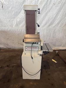 6" x 48" Rockford #SB-611P, belt type combination sander, 10" disc, 1 HP, like new