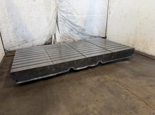 96" x 50", T-slotted floor plate