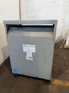 75 KVA 480 Primary, 208/120 Secondary, Powertran #36B, step-down transformer