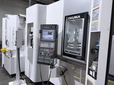 Okuma #MA-600HB-II, CNC horizontal machining center, 180 automatic tool changer, 30" X, 30" Y, 32" Z, 6000