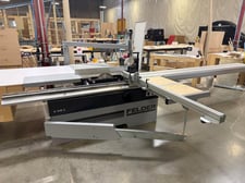 Felder #K-540-S, Sliding Table Panel Saw, 98" cutting length, 3.5" cut height, 7.5 HP, scoring, 49.2" rip
