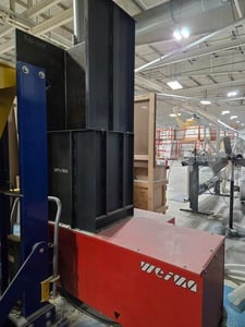 Weima #WL-4, Vertical Hopper Fed Wood Grinder, 24" x 41" hopper, 30 HP, 10" diameter rotor, 60-100 RPM, (28)