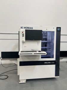 Homag #Drillteq-V-200, vertical CNC Machining Center w/ATC, 120" X, 49" Y, 3" Z, 50 FPM Z, 2020