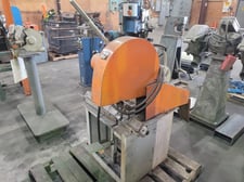 14" Camco #7-14, friction cut-off saw, 3200 RPM, 1" arbor, foot pedal, 7.5 HP, 230/460 V.