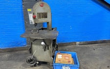 18.5" x 30.5" Roll-In, vertical band saw, 3/4 HP, 1730 RPM