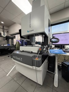 Hexagon Metrology #443-Dual-Z, Multi-Sensor Coordinate Measuring Machine, 15.75" X/Y, 11.8" Z, stylus module