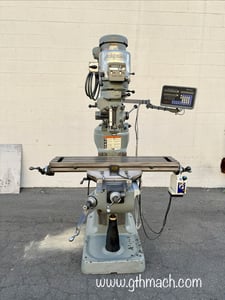 Bridgeport #Series-1 Milling Machine, 24" x16" x12" travel, 60-4200 RPM, 9" x42" table, 2 HP, 12" ram, 1-shot