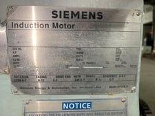 1250 HP 1800 RPM Siemens, Frame 5810S, WPIISB, 4000 Volts