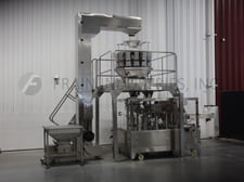 Powell Systems #PSI-RP10SS SYS, form, fill & seal bagging line, 8 stations