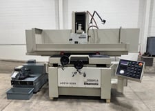 16" x 32" Okamoto #ACC-16.32DX, 14" x 1.5" wheel, 5 HP, automatic feeds, over wheel dresser, 2018 (2