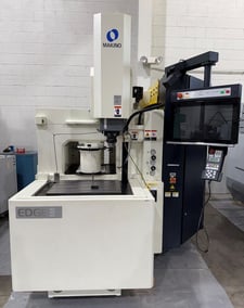 Makino #EDGE3I, Hyper-i CNC Control, 23.6" x 17.7" table, 17.7" X, 11.8" Y, 12.6" Z, 8 ATC, 2019