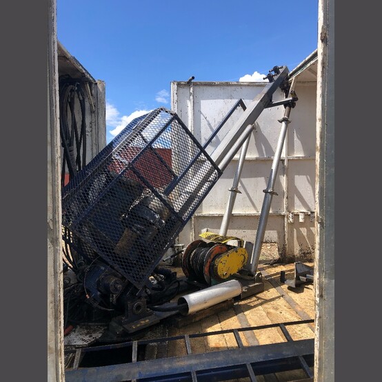 Hydracore #2000, Diamond Core Drill, variable-speed " H" head, 4-cyl. Isuzu, 60 GPM pump, 2008