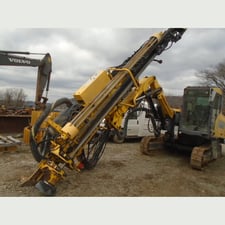 Atlas Copco #ROC-F9C, Quarry Drill, top hammer rig, 2-piece articulated boom, 6,842 hours, 2010