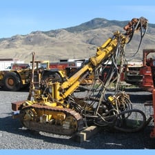 Image for Ingersoll-Rand #LM100A, Air Track Drill, S191 drive, 360° boom, Tamrock pneumatic hammer, chain feed