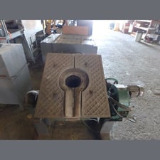 Tilt Furnace, motor power tilt, 5" diameter x 7" deep, 25 kW output, 750 V., 10,000 Hz., single phase