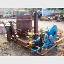 Image for One Million BTU Gold Bullion Furnace, propane fired, 3 HP blower, 24" diameter x 26" deep chamber, 2 cu. ft. crucible