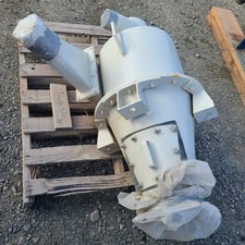 18" Kice #CK18L.H., Cyclone, 500 CFM, 4" inlet & outlet, inspection door, 176 lb., 2021