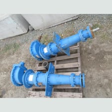 6" Krebs #DF6BB-12-1769, Cyclone, 2.5" inlet, 2.5" bottom outlet, 2" overflow, 16" cone (2 available)