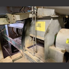Vincent #V-16-K11, Dewatering Screw Press, 15,000-30,000 lb/hr, 10 RPM screw, 30 HP, with stainless auger