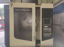 DMG Mori Seiki #MILLTAP-700, CNC Drilling & Tapping Center, 33.1" x 16.5" table, 27.6" X, 16.5" Y, 15" Z, 15