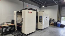 Enshu #GE480H, CNC Horizontal Machining Center, 19.7" pallets, 31.5" X/Y/Z, 50 HP, 15,000 RPM, 60 automatic