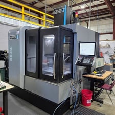 Hurco #BX40I, Vertical Machining Center, 35.4" x 16.1" table, 40.2" X, 27.6" Y, 19.7" Z, 47 HP, 18,000 RPM