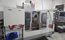 Haas #VF-3B, Vertical Machining Center, 48" x 18" table, 40" X, 20" Y, 25" Z, 20 HP, 7,500 RPM, 24 automatic