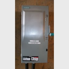 100 Amp. Siemens, Fusible Disconnect Switch